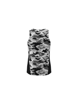 Podiumwear Men's Singlet (Nordic Skiing) Back View