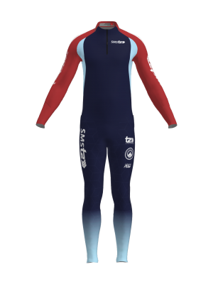 Podiumwear Men's Gold Two-Piece Race Suit