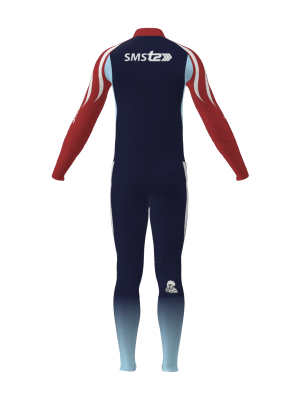 Podiumwear Men's Gold Two-Piece Race Suit