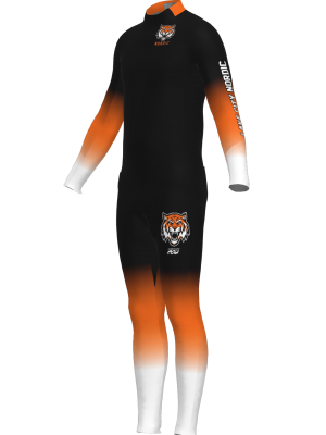 Podiumwear Men's Gold Two-Piece Race Suit