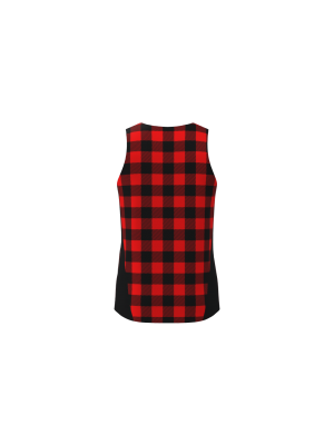 Podiumwear Men's Singlet (Nordic Skiing) Back View