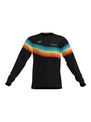 Podiumwear Unisex Silver Long Sleeve Tech Tee - New Fabric 2025!