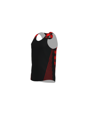 Podiumwear Men's Singlet (Nordic Skiing) Side View