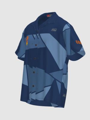 Podiumwear Ripstock Fabric Crew Shirt - Now With Buttons!