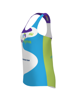 Podiumwear Women's Singlet (Nordic Skiing) Side View