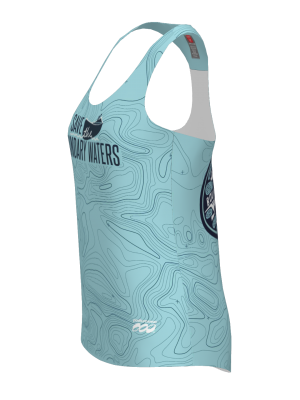 Podiumwear Women's Singlet (Nordic Skiing) Side View