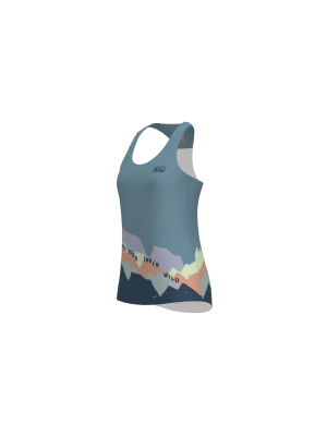 Podiumwear Women's Singlet (Nordic Skiing) Side View