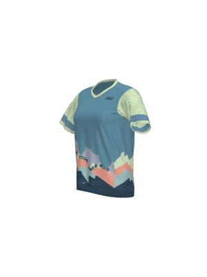 Podiumwear Women's Loose Fit Short Sleeve MTB Jersey - New Fabric 2025!