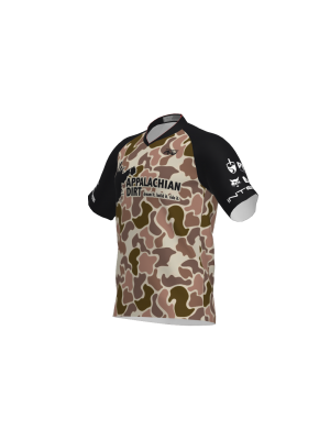 Podiumwear Men's Silver Short Sleeve MTB Jersey - New Fabric 2025!