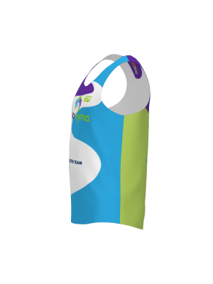 Podiumwear Men's Singlet (Nordic Skiing) Side View