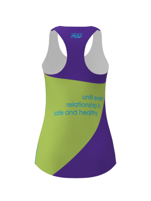 Podiumwear Women's Singlet (Nordic Skiing) Back View