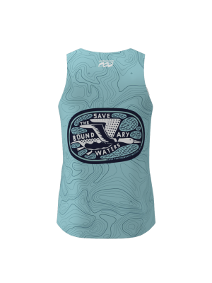 Podiumwear Men's Singlet (Nordic Skiing) Back View