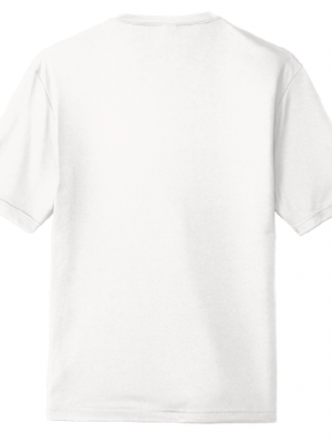 Podiumwear Unisex Youth 100% Poly Performance T-Shirt with Print (Soccer) Back View