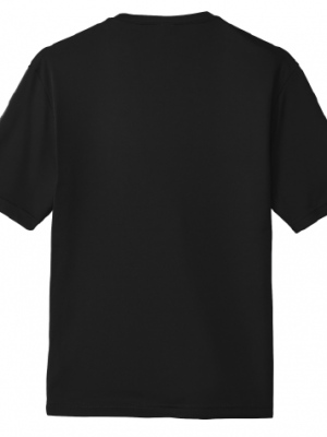 Podiumwear Men's 100% Poly Performance T-Shirt with Print (Soccer) Back View