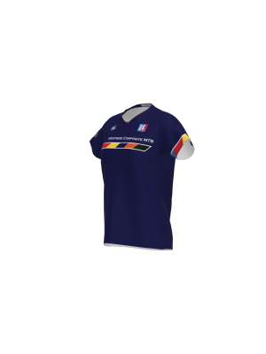 Podiumwear Women's Silver Short Sleeve MTB Jersey - NEW FABRIC 2025!