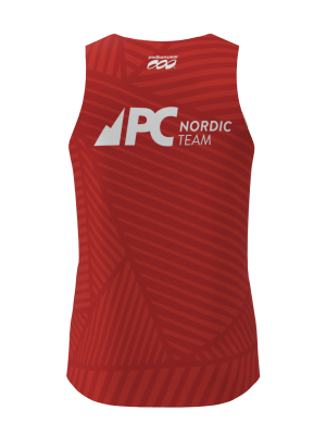 Podiumwear Men's Singlet (Nordic Skiing) Back View