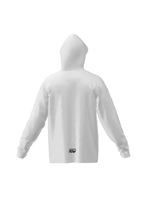 Podiumwear Unisex Slim-Fit Hoodie (Cycling) Back View