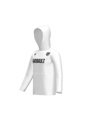 Podiumwear Child's Slim-Fit Hoodie (Soccer) Side View