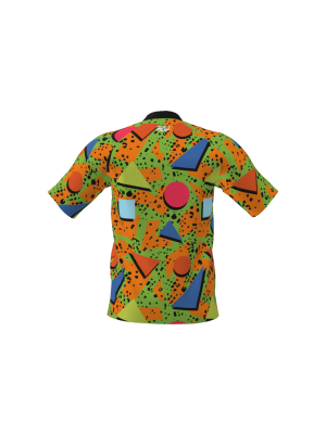 Podiumwear Men's Silver Short Sleeve MTB Jersey - New Fabric 2025!