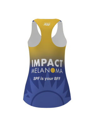 Podiumwear Women's Singlet (Nordic Skiing) Back View