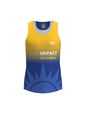 Podiumwear Men's Singlet (Nordic Skiing) Front View