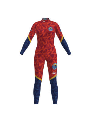 Podiumwear Women's Gold One-Piece Race Suit