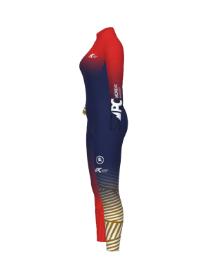 Podiumwear Women's Gold One-Piece Race Suit