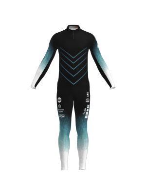 Podiumwear Men's Gold Two-Piece Race Suit