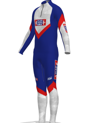 Podiumwear Men's Gold Two-Piece Race Suit