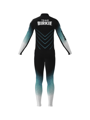 Podiumwear Men's Gold Two-Piece Race Suit