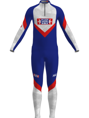 Podiumwear Men's Gold Two-Piece Race Suit