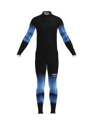 Podiumwear Men's Gold Two-Piece Race Suit