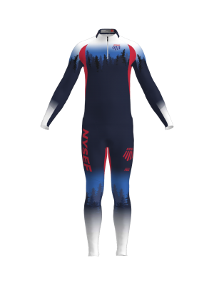 Podiumwear Men's Gold Two-Piece Race Suit