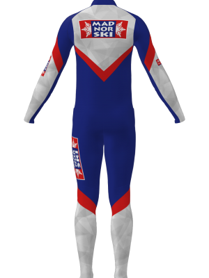 Podiumwear Men's Gold Two-Piece Race Suit