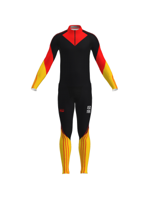 Podiumwear Men's Gold Two-Piece Race Suit