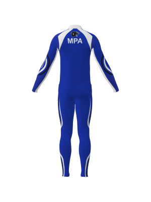 Podiumwear Men's Gold Two-Piece Race Suit