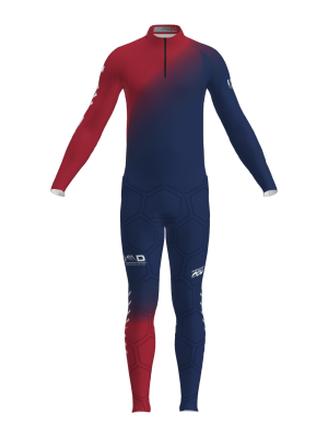 Podiumwear Men's Gold Two-Piece Race Suit