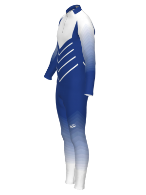 Podiumwear Men's Gold Two-Piece Race Suit