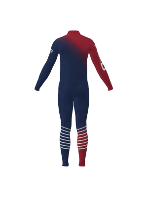 Podiumwear Men's Gold Two-Piece Race Suit