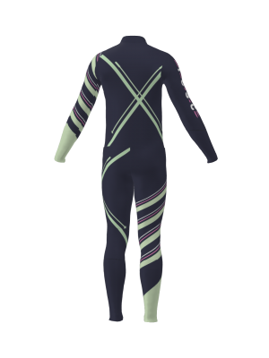Podiumwear Men's Gold Two-Piece Race Suit