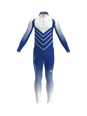 Podiumwear Men's Gold Two-Piece Race Suit