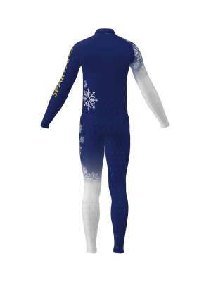 Podiumwear Men's Gold Two-Piece Race Suit