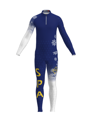 Podiumwear Men's Gold Two-Piece Race Suit