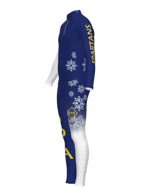 Podiumwear Men's Gold Two-Piece Race Suit