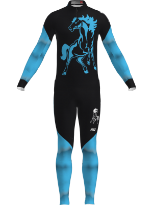 Podiumwear Men's Gold Two-Piece Race Suit