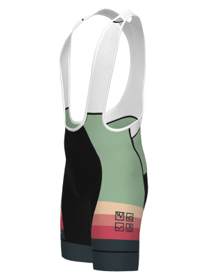 Podiumwear Men's Silver Bibs