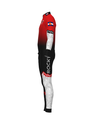 Podiumwear Men's Gold Two-Piece Race Suit