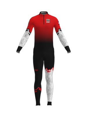 Podiumwear Men's Gold Two-Piece Race Suit
