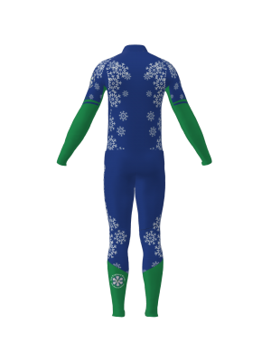 Podiumwear Men's Gold Two-Piece Race Suit
