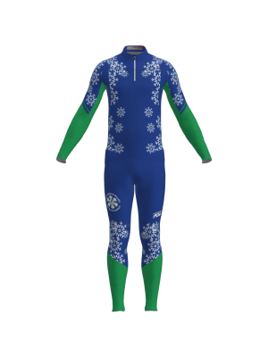 Podiumwear Men's Gold Two-Piece Race Suit